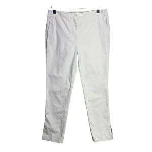 Helmut Lang Tan Trouser Pants Split Hem Size 6